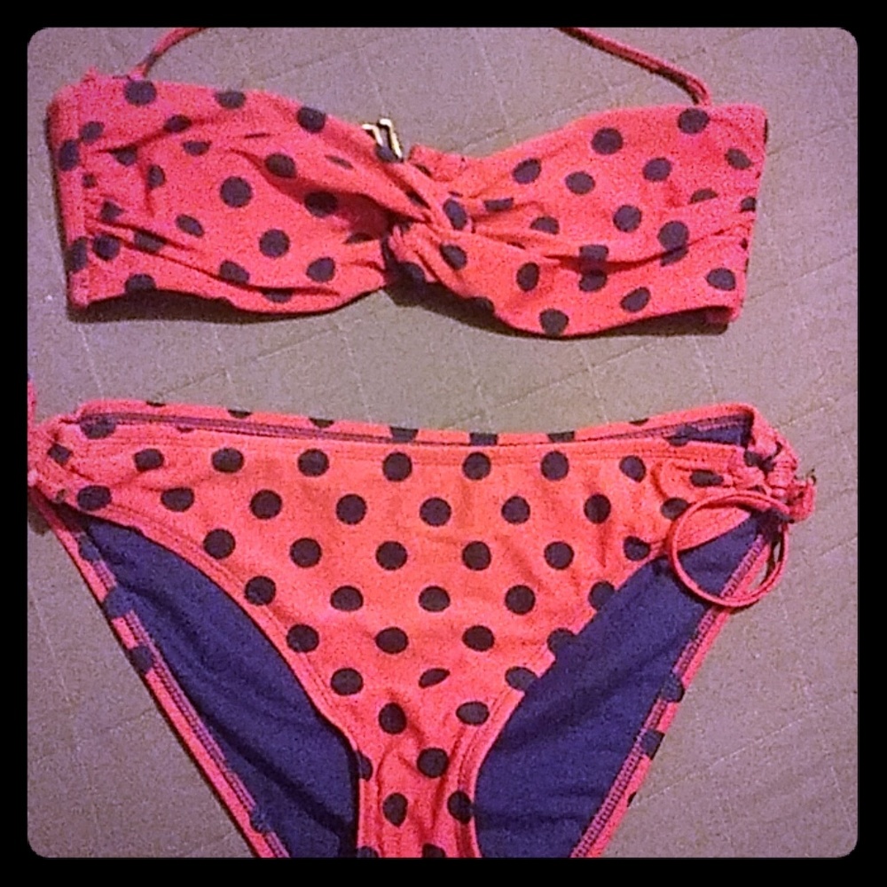 Poka dot bikini